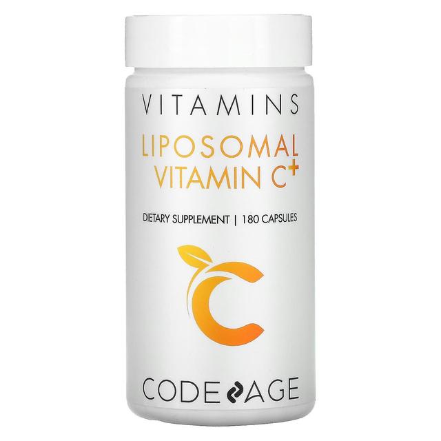 Codeage, Vitaminas, Vitamina C Lipossomal +, 180 Cápsulas on Productcaster.