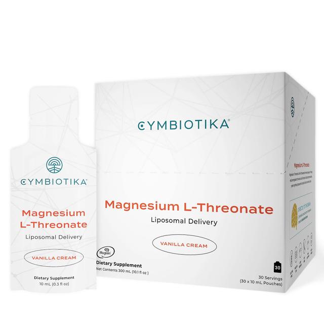 Cymbiotika liposomal magnesium l-threonate 1300mg 30 packets on Productcaster.