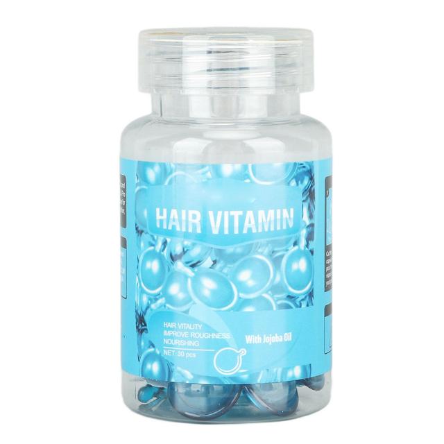 30pcs Hair Care Capsule Repair Nutritivo Alisamento Hidratante Cabelo Cápsula Vitamina Óleo Essencial Azul on Productcaster.