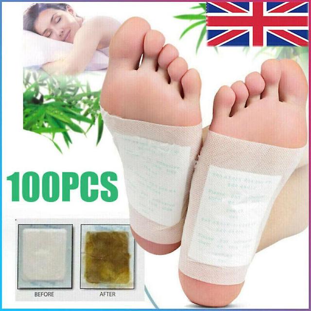 Xbedy Detox Foot Patches Pads Body Toxins Feet Slimming Deep Cleansing Herbal SAW0257 50 on Productcaster.