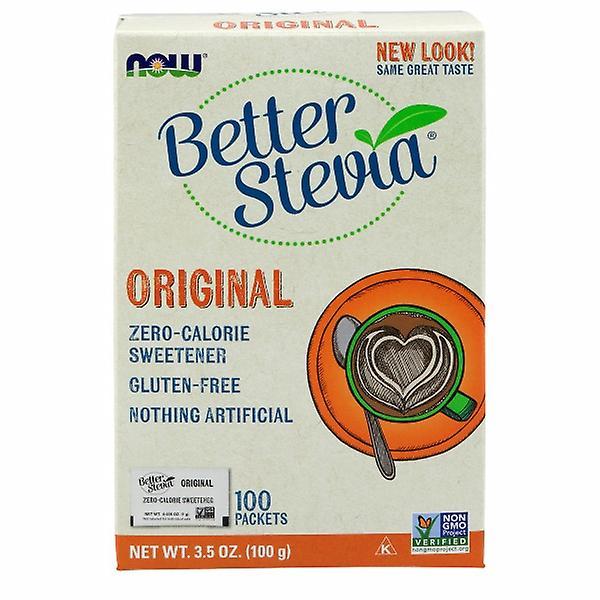 NOW Foods Agora Alimentos BetterStevia Pacotes, 100/caixa (Pacote de 6) on Productcaster.