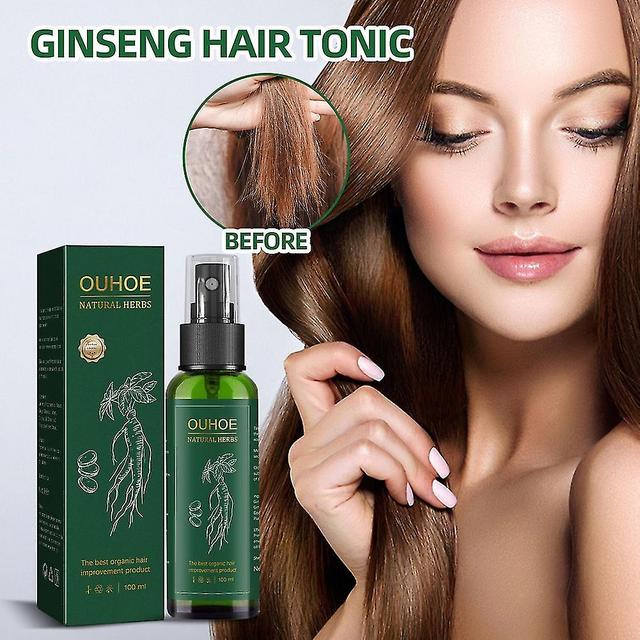 300ml óleo poderoso prevenir a perda de cabelo produtos Essence Extrato de cabelo Ginseng Anti-queda Spray on Productcaster.