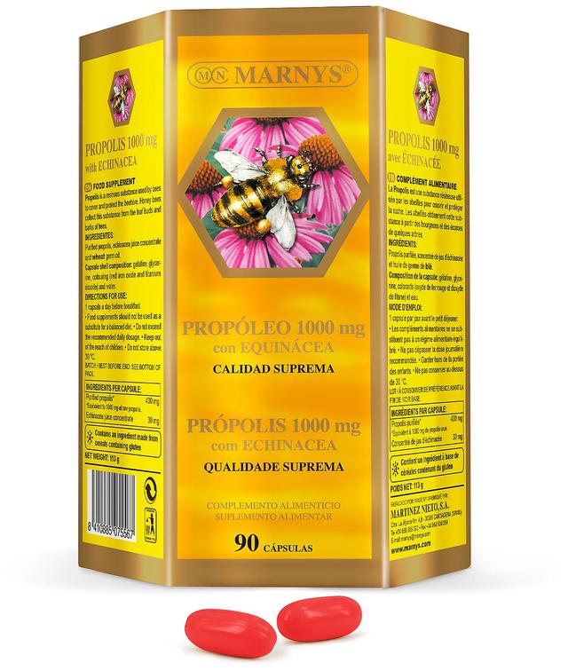 Marny's Marnys Propolis 1000 mg + echinacea 90 kapsúl x 1000 mg on Productcaster.