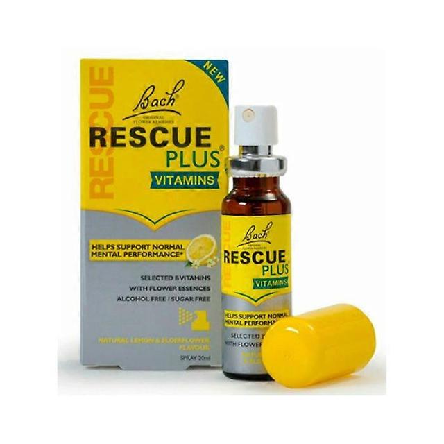 Bach rescue plus vitaminer 20ml on Productcaster.