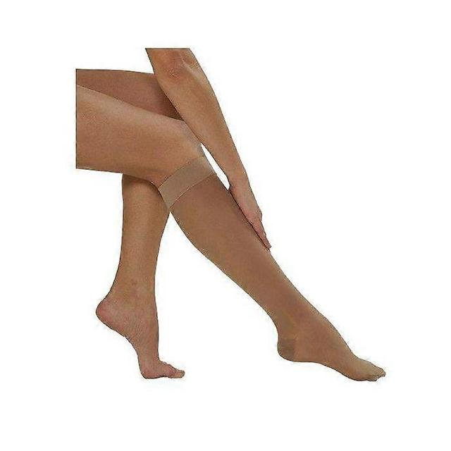 Medilast compression short stocking strong toe beige size l on Productcaster.