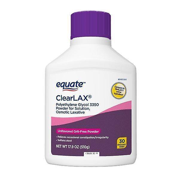 Equate polyethylene glycol 3350 unflavored powder for solution, 30 doses on Productcaster.