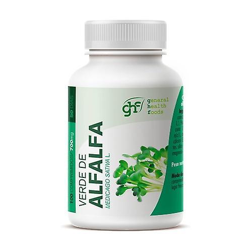 GHF Alfalfa green digestive comfort 100 tablets of 700mg on Productcaster.