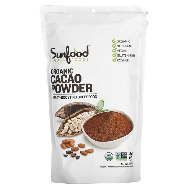 Sunfood, Organic Cacao Powder, 1 lb (454 g) on Productcaster.