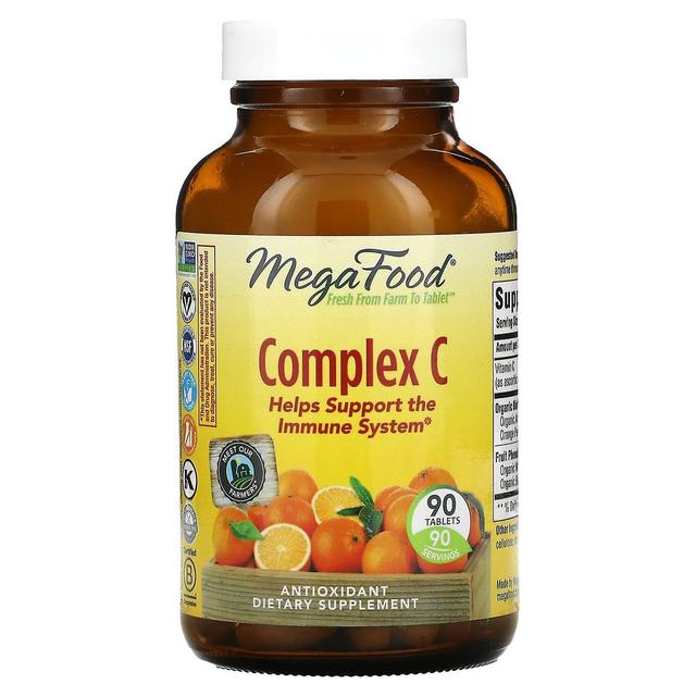 MegaFood, Complexo C, 90 Comprimidos on Productcaster.