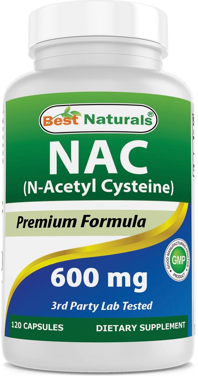 Best naturals nac (n-acetyl l-cysteine) 600 mg 120 capsules on Productcaster.