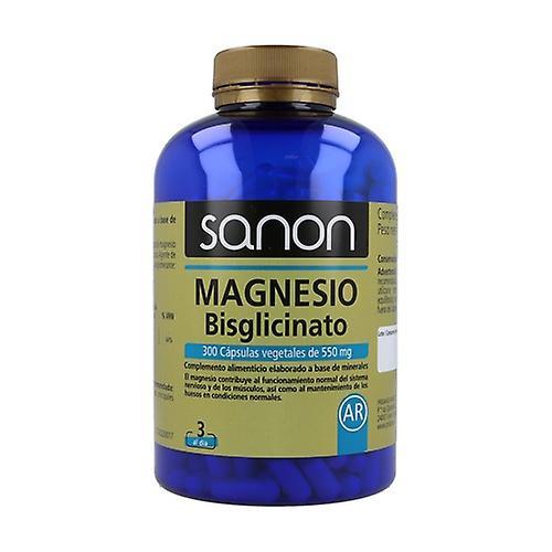 Sanon Magnesium Bisglycinate 300 vegetable capsules of 550mg on Productcaster.