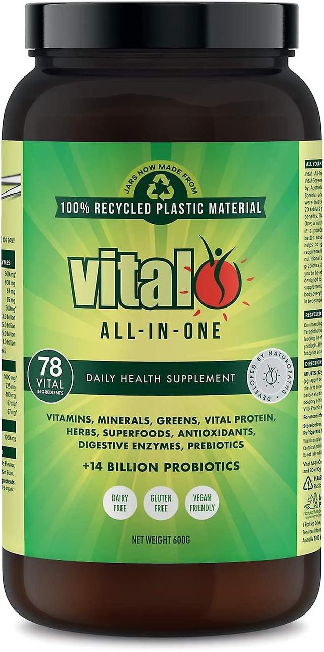 Vital Greens Vital All-In-One, 600g on Productcaster.