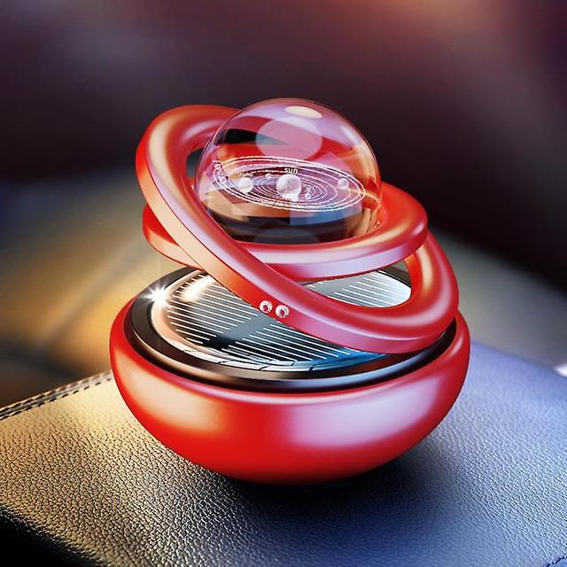 Car Air Freshener Interstellar Solar Rotary Aromatherapy Fragrance Ornaments Mini Car Perfume Diffuser Auto Interior Accessories on Productcaster.