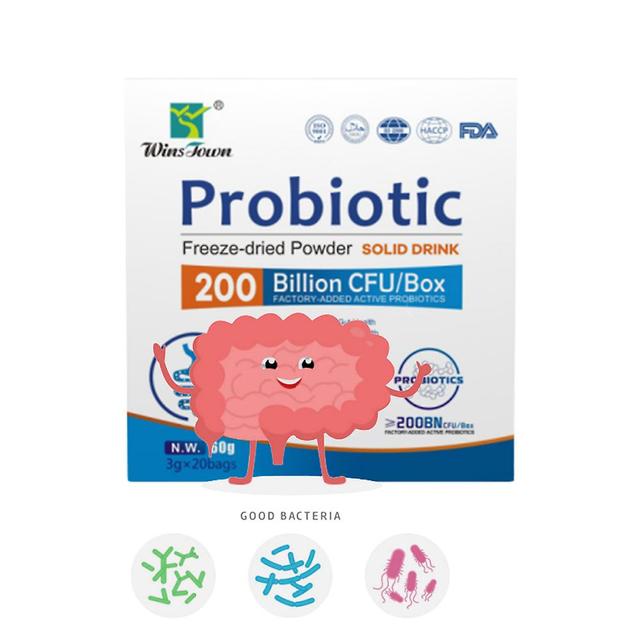 1 paquete de bebida probiótica en polvo - 200 mil millones de suplementos probióticos activos - Promueve la digestión intestinal y la salud intesti... on Productcaster.