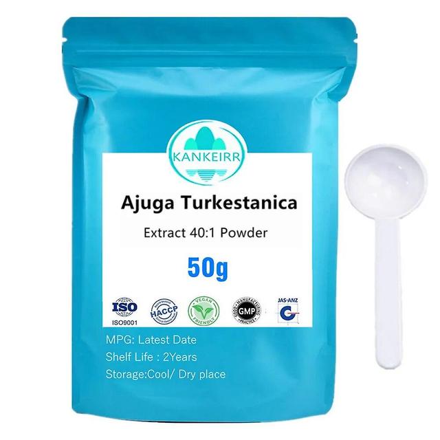 Huamade Pure Natural Ajuga Turkestanica Turkesteron-Extrakt-Pulver Kräuter-Agarcus-Schleim Linderung von Angstzuständen und Müdigkeit Gesicht glitz... on Productcaster.