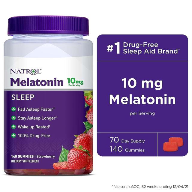 Melatonin Gummies, Strawberry, 140 Ea on Productcaster.