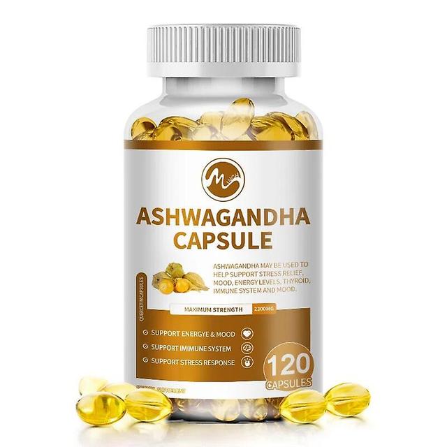 Venalisa Minch 2300mg Ashwagandha extrakt z kapsuly Energetické a vytrvalostné doplnky Úľava od mozgu a pamäte Stres Hlboký spánok Vegetariánska st... on Productcaster.