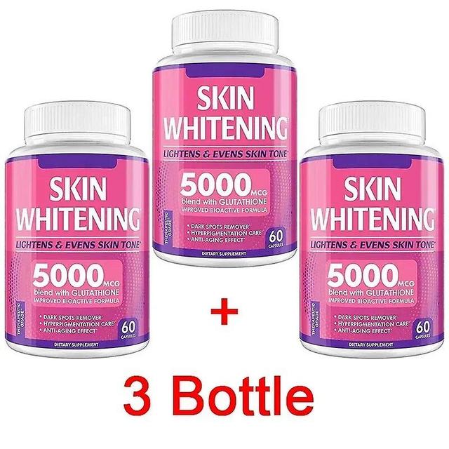 Venalisa 3 flaconi di capsule di glutatione per la pelle favoriscono la crescita e la salute degli alimenti 3bottle on Productcaster.