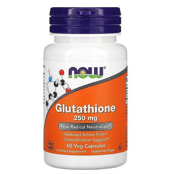 Now Foods, glutationi, 250 mg, 60 kasviskapselia on Productcaster.