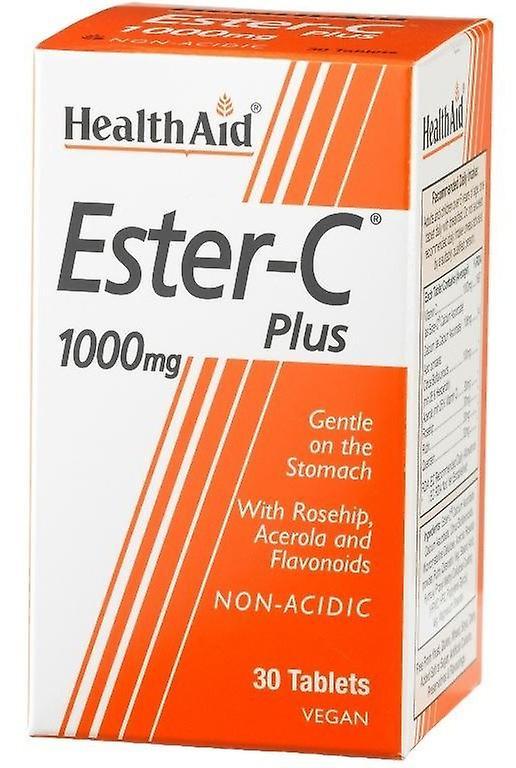 Health Aid Auxílio à Saúde Ester C Plus 1000 mg 30 Comprimidos on Productcaster.