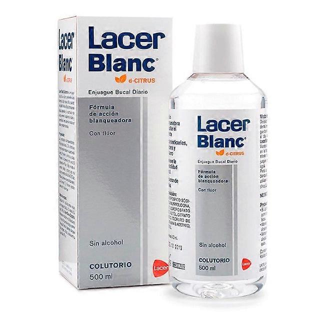 Lacer lacerblanc citrus mouthwash 500ml on Productcaster.