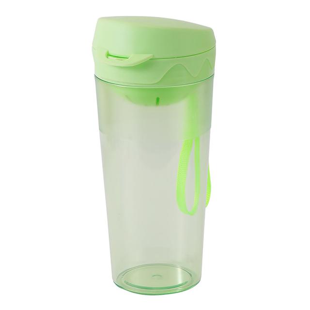 Naievear 400ml Shaker Cup Filtro de Chá Transparente de Grande Capacidade à Prova de Vazamentos Com Corda Refil Água Pc Proteína Portátil Milk Shak... on Productcaster.