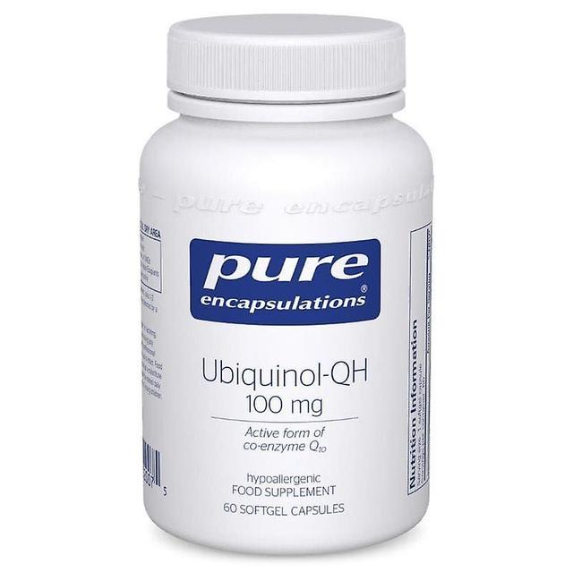 Pure Encapsulations Čisté zapuzdrenia Ubiquinol-QH 100mg Kapsuly 60 on Productcaster.