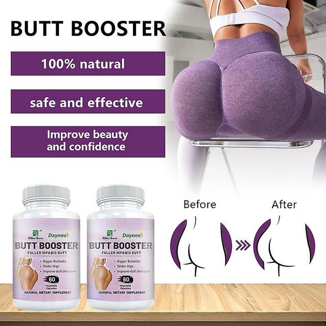 Butt Booster Kapseln Größere Hintern Breitere Hintern verbessern stumpfe Haut 2PCS on Productcaster.