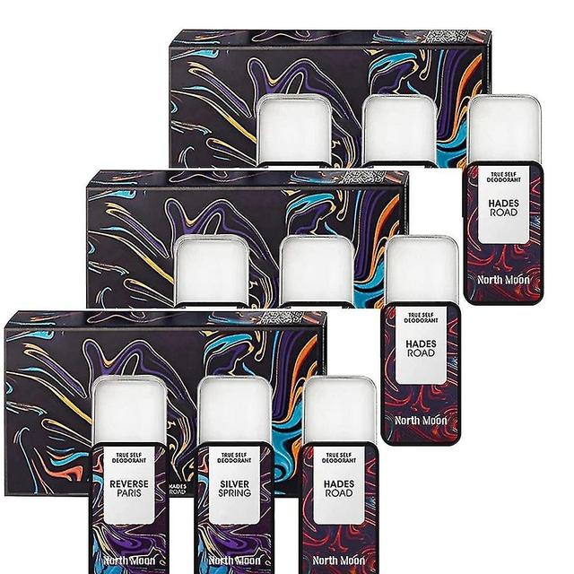 6pcs portátil sólido perfume conjunto fragrância mulheres homens bálsamo fresco natural de longa duração desodorante corpo antitranspirante adulto ... on Productcaster.