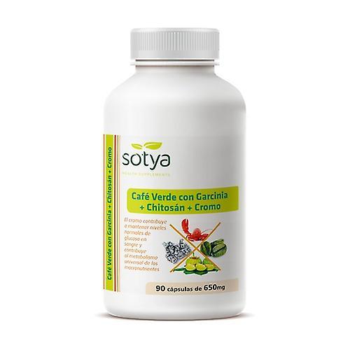 Sotya Zelená káva, Garcinia, Chitosan a Chrome 90 kapsúl po 650 mg on Productcaster.