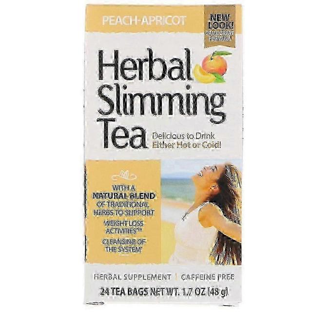 21St century herbal slimming tea, peach-apricot, 24 ea on Productcaster.