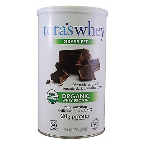 Tera's Whey Whey Protein, Dark Chocolate/Organic 12 Oz (Pack of 4) on Productcaster.