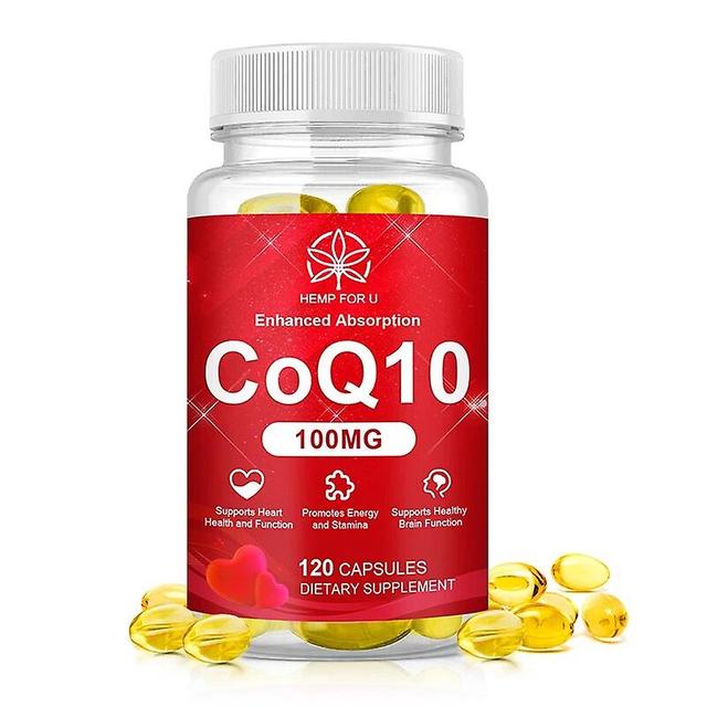 Visgaler Coq10 100mg- 3x Absorption | 120/60 Softgels | Coenzyme Q-10 | Non-gmo, Gluten Free Vegan | Dietery Vitamins Suppelment 120PCS on Productcaster.