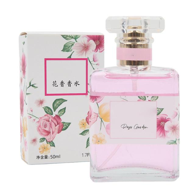 Women Perfume 50ml Rose Fragrance Spray Perfume Long Lasting Refreshing and Light Smell Rose Perfume on Productcaster.