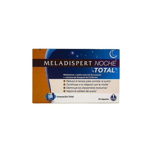 Meladispert nacht totaal melatonine 30 capsules on Productcaster.