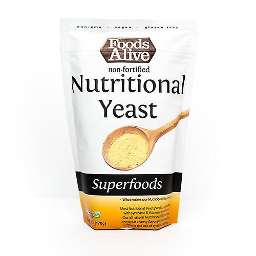 Foods Alive Alimentos Vivos Levadura Nutricional, 6 oz (Paquete de 3) on Productcaster.