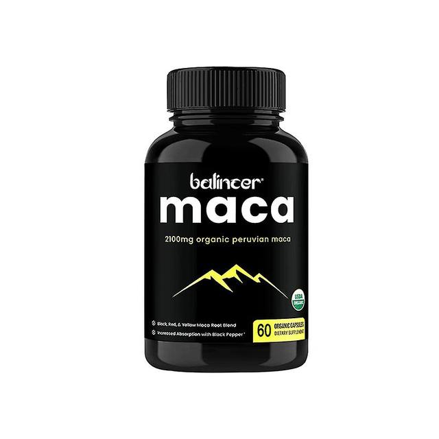 Vorallme Natural Maca Extract Balances Male Hormones, Increases Length And Thickness, And Helps The Natural Growth Of The Cavernous Body 60pcs A Bo... on Productcaster.