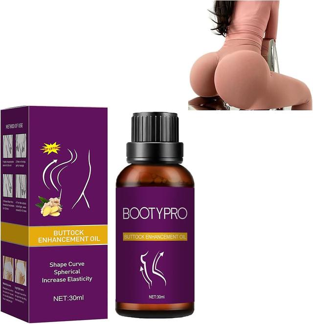 Pusili Óleo de realce de bumbum, óleo essencial de realce de refirmamento de bumbum para mulheres, óleo de massagem natural de elevação do quadril ... on Productcaster.