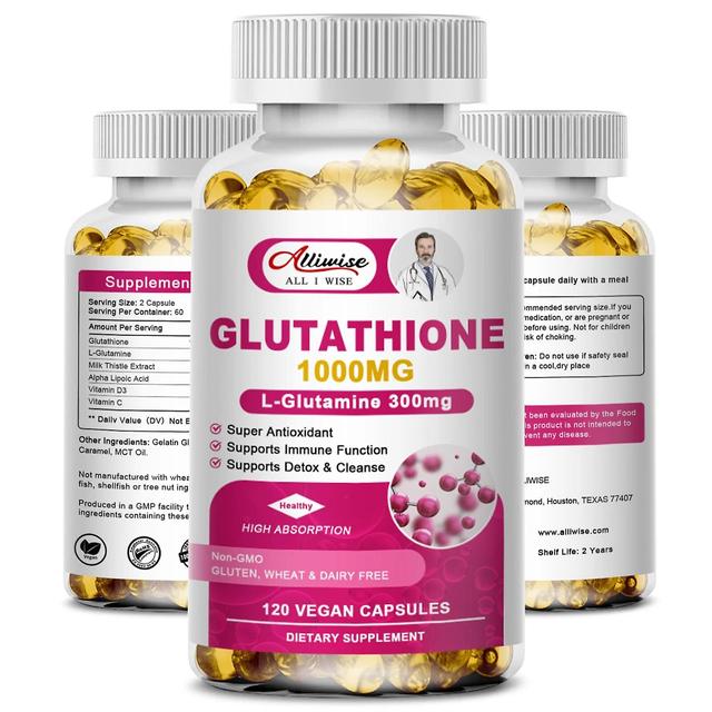 Glutathione Supplement Liver Detox & Milk Thistle Lipoic Acid Liver Detox Cleanse Immune Glutathione Skin CareTIB TIB . 30pcs on Productcaster.