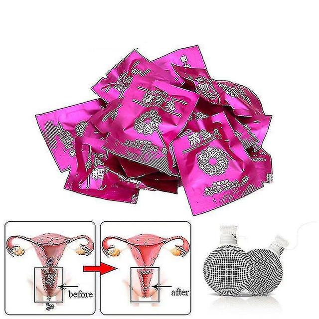 10pcs Perles De Détox Vaginales Pour Femmes Vie Point Propre Tampons Médecine Chinoise Écouvillon Décharge Toxines Gynécologie Pad Tw on Productcaster.