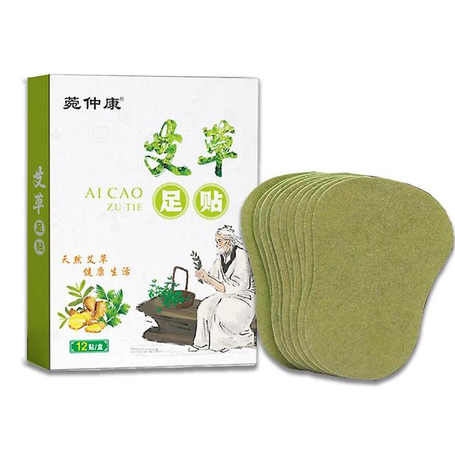 12/36/60pcs Detox Foot Patches Pads Body Toxins Feet Care Cleansing Herbal Adhesive 12pcs on Productcaster.