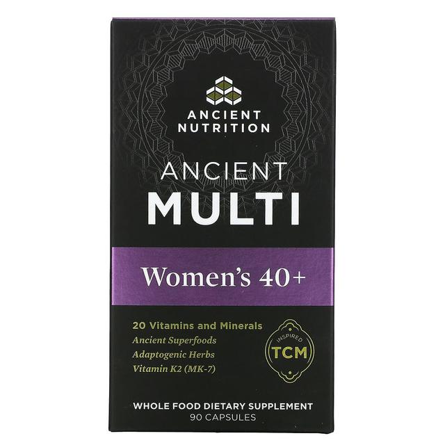 Dr. Axe / Ancient Nutrition, Ancient Multi, Women's 40+, 90 Capsules on Productcaster.