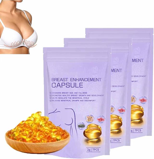 Szlykj Charmup Breast Enhancement Capsules, Female Boost Breast Enhancement Capsules 3Pcs on Productcaster.