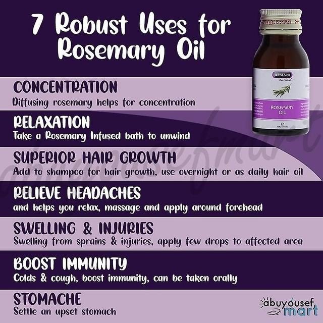 Timktv Hot Hemani Rosemary Oil Minyak Rosmeri 30ml - Rawat Rambut Gugur Lebat Rambut Bayi For Hair Growth Prevent Hair Loss Rosemary Oil w o box On... on Productcaster.