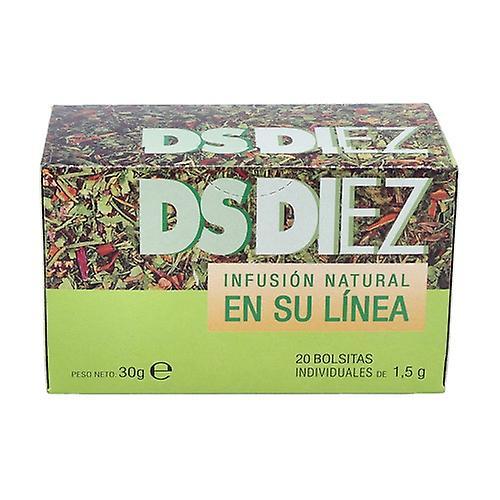 Phytovit Infúzia vo vašej rade Ds-diez 20 infúznych vakov s obsahom 1,5 g on Productcaster.