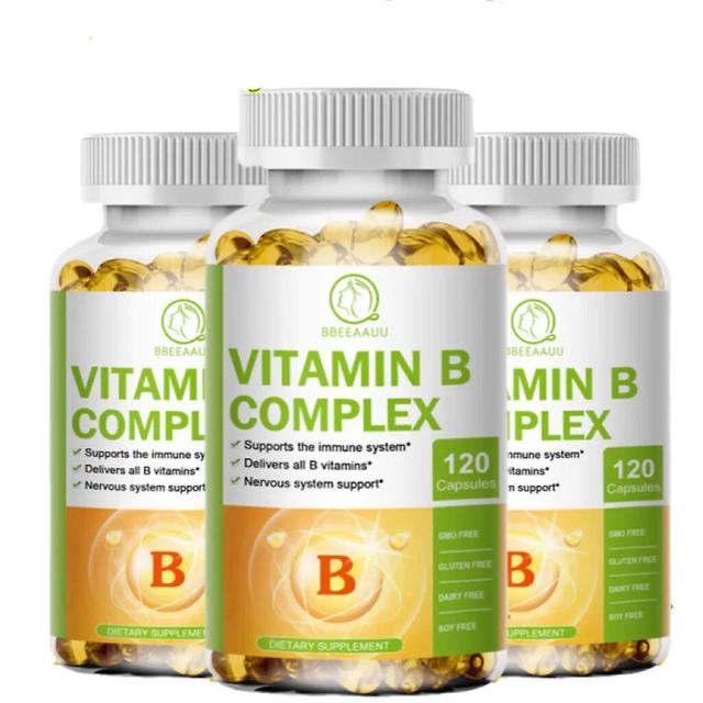 Eccpp Co-enzym Q10 Samengestelde vitamine B-capsules ondersteunen de gezondheid van hersenen en zenuwstelsel Ondersteuning energiemetabolisme Gezon... on Productcaster.