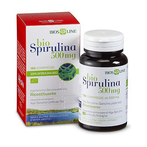 BiosLine Bio Spirulina 150 tabliet (500mg) on Productcaster.