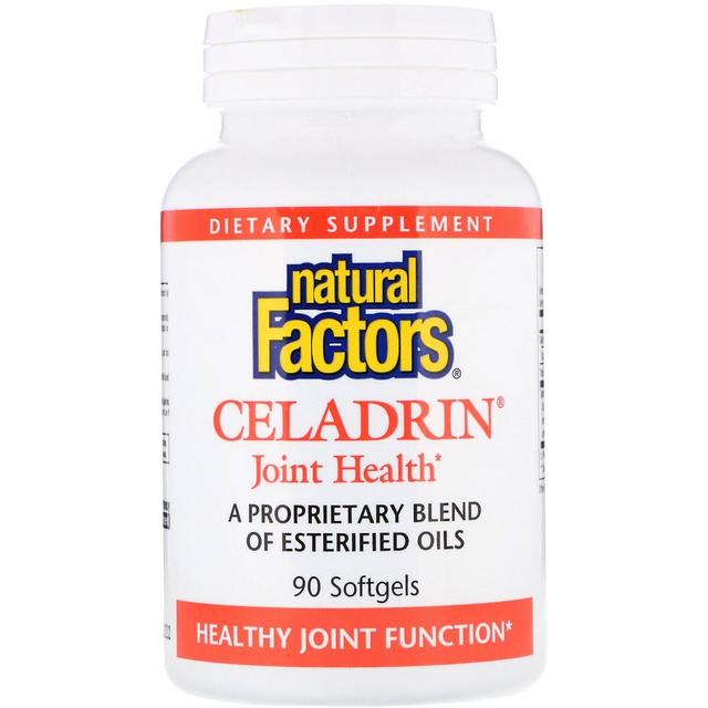 Natural Factors, Celadrin, Joint Health, 90 Softgels on Productcaster.