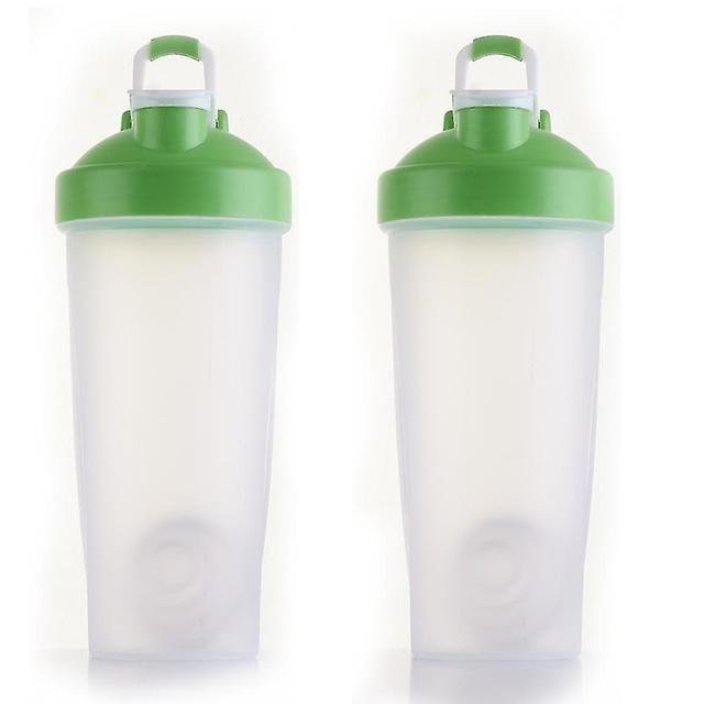 Htclv Plastic Protein Shake Bottle For Meal Replacement Shakes&smoothies,beverages,mixing Salad green on Productcaster.