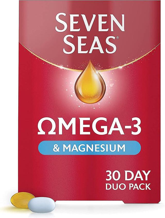 Seven Seas Omega 3 Kalaöljy & Magnesium D-vitamiinin kanssa Day Duo -pakkaus on Productcaster.